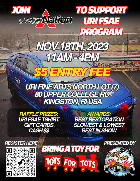 LancerNation Supports URI SFAE & Collects Toys -UPDATED-