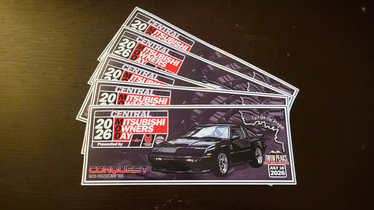 Mitsubishi Owners Day Central 2026 Exclusive Sticker