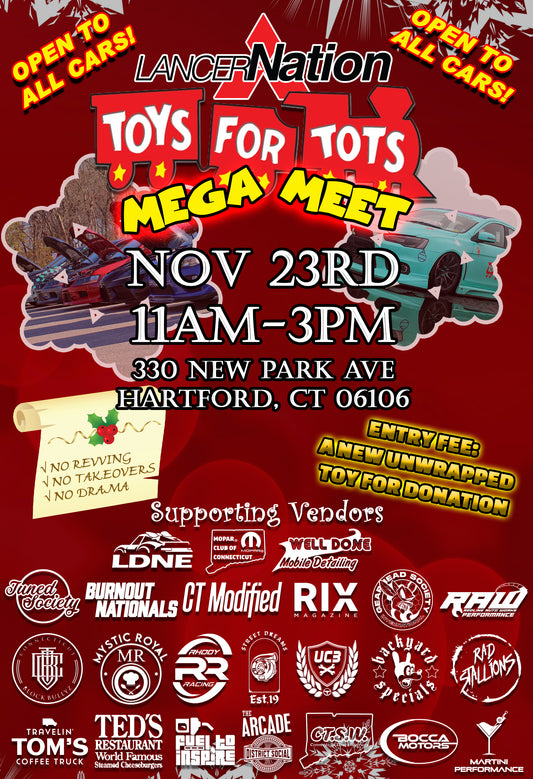 LancerNation Toys For Tots Mega Meet
