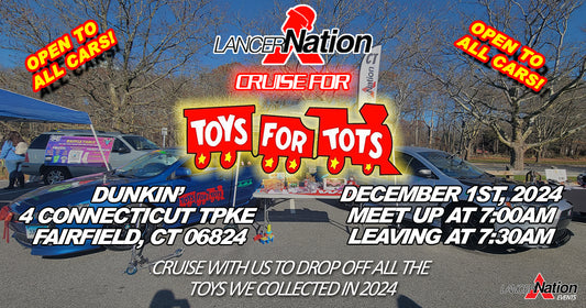 LancerNation Final Cruise To Toys For Tots 2024