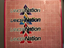 Load image into Gallery viewer, Official LancerNation Logo Printed Stickers