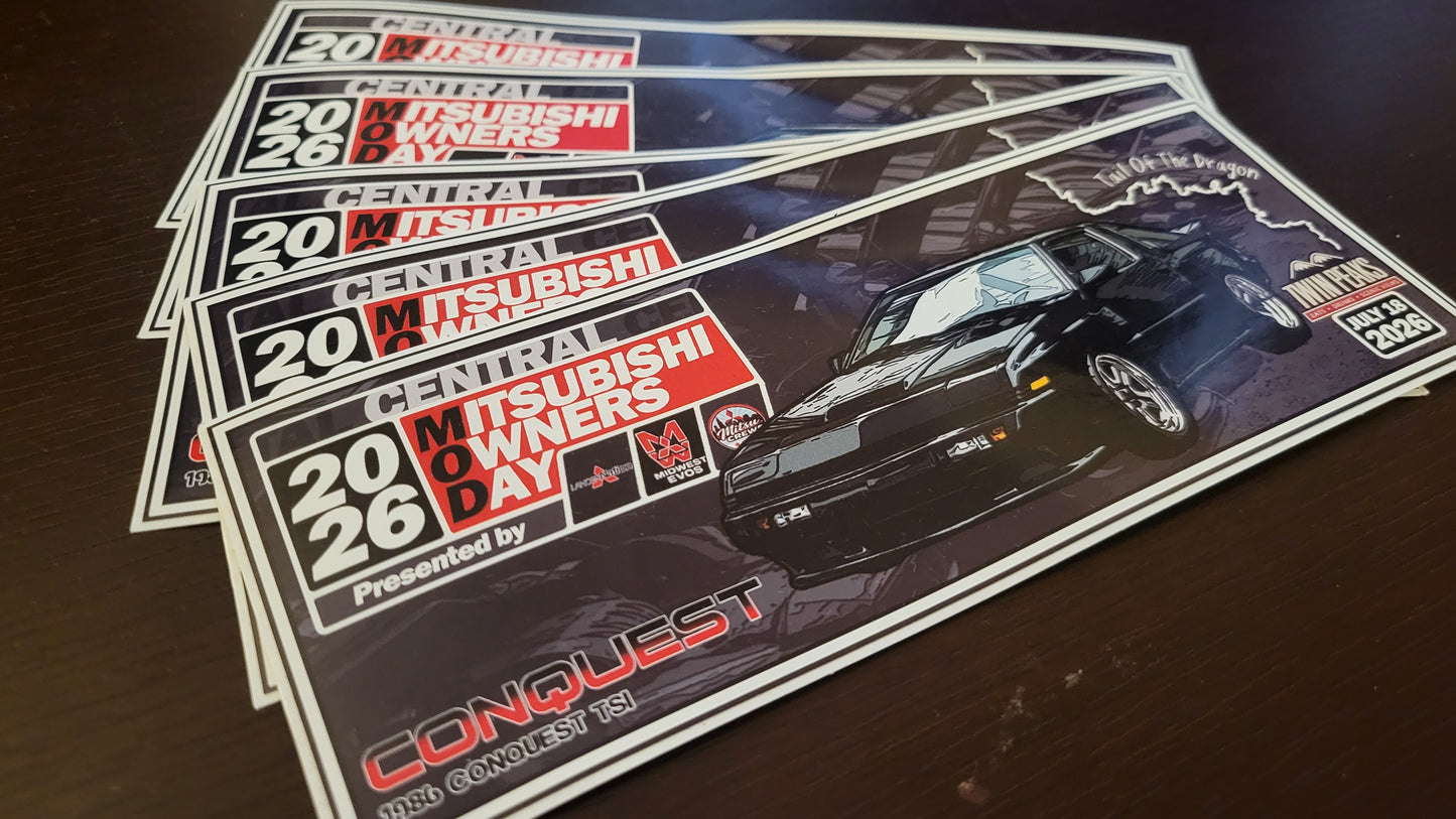 Mitsubishi Owners Day Central 2026 Exclusive Sticker