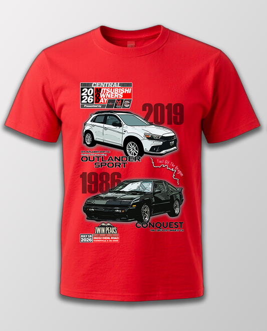 Mitsubishi Owners Day Central 2026 T-Shirt