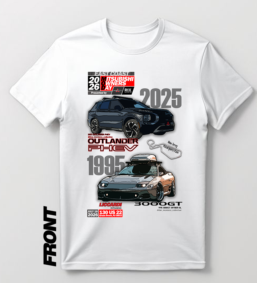 Mitsubishi Owners Day East 2026 T-Shirt