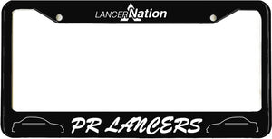 PR Lancers License Plate Frame