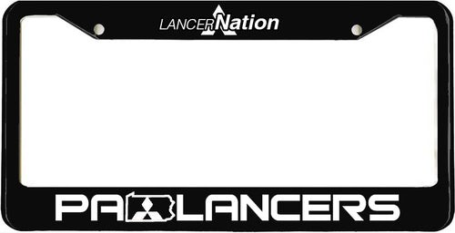 PA Lancers License Plate Frame