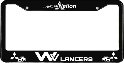 WV Lancers License Plate Frame