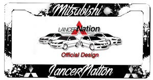 LancerNation License Plate Frames